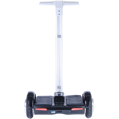 Durable Road White Mini Electric Scooter With Handle 8 Inch Huge Tyre
